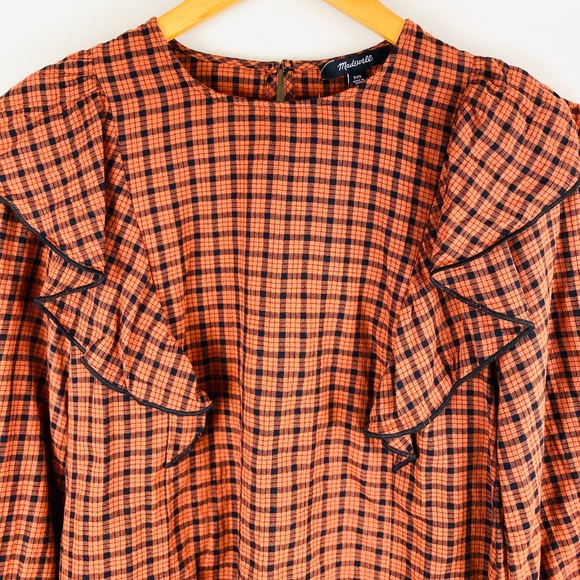 Madewell Ruffle Top - Picture 3 of 8